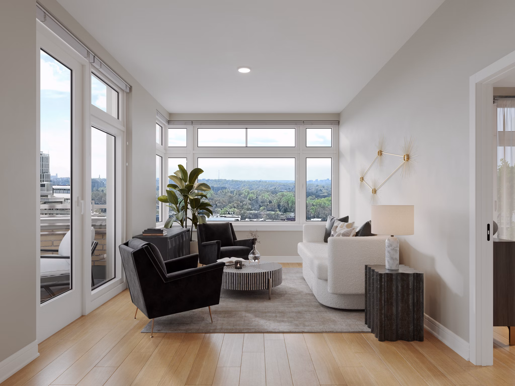 rendering at Sophia Apartments