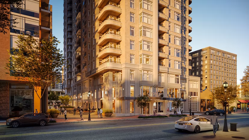 rendering at Sophia Apartments