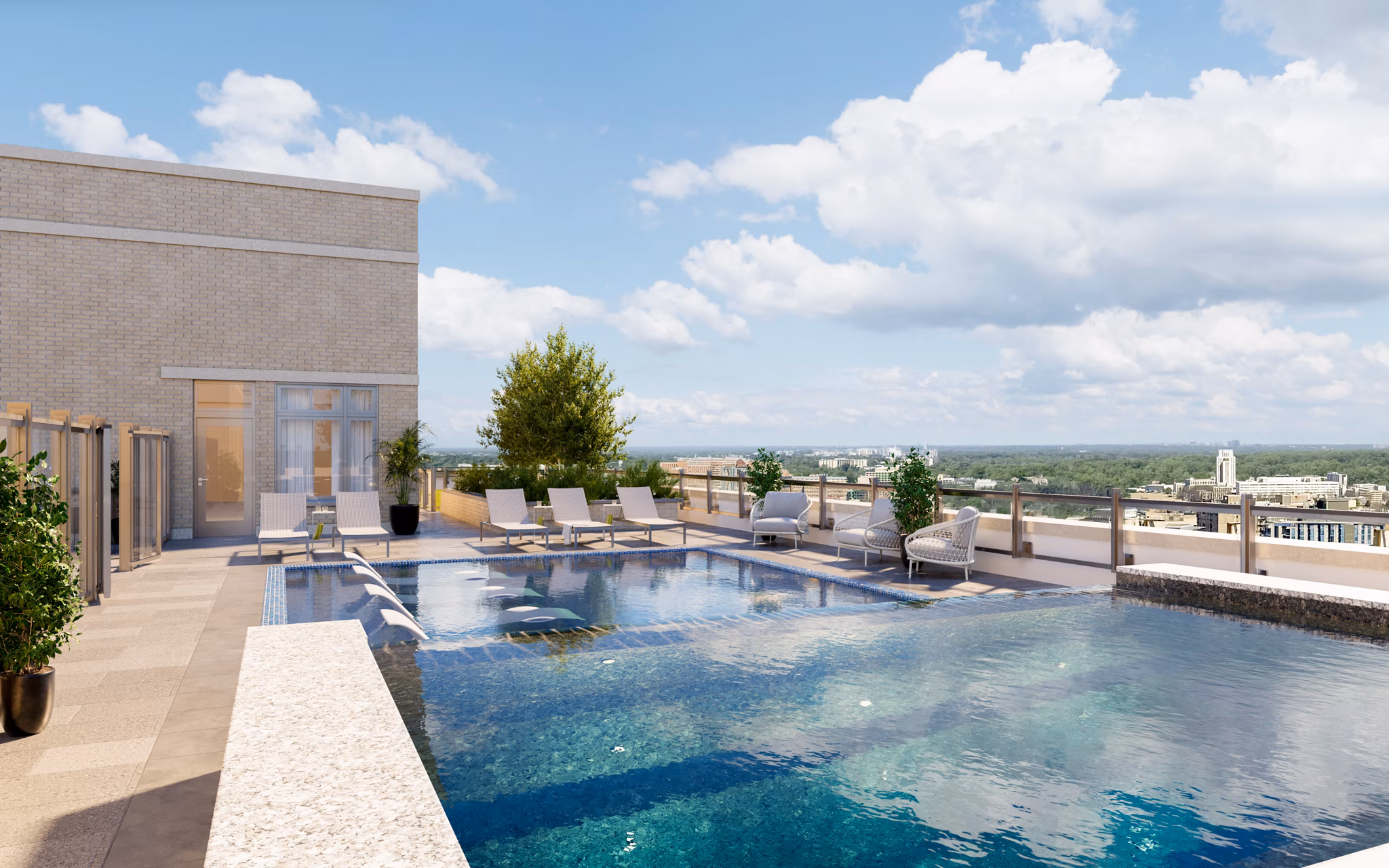 rendering at Sophia Apartments