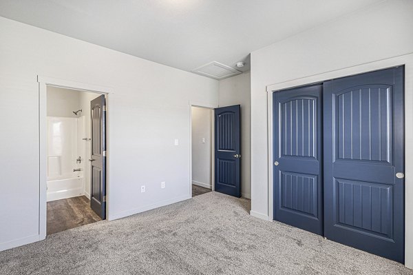 bedroom at The Cottages at Woodmen Heights Apartments