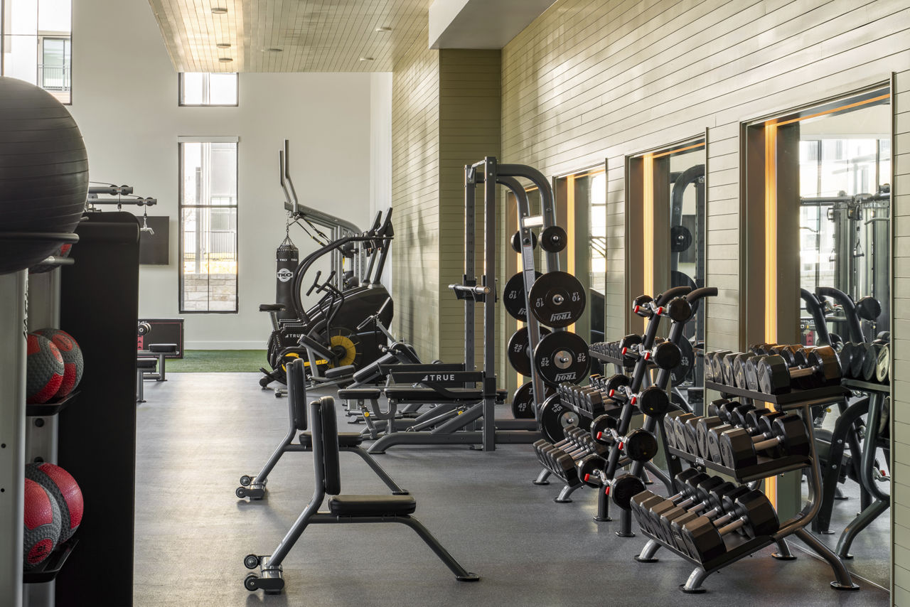 Gym at The Mia (1 of 3)
