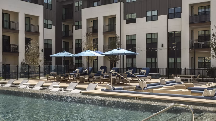 pool at The Mia Apartments