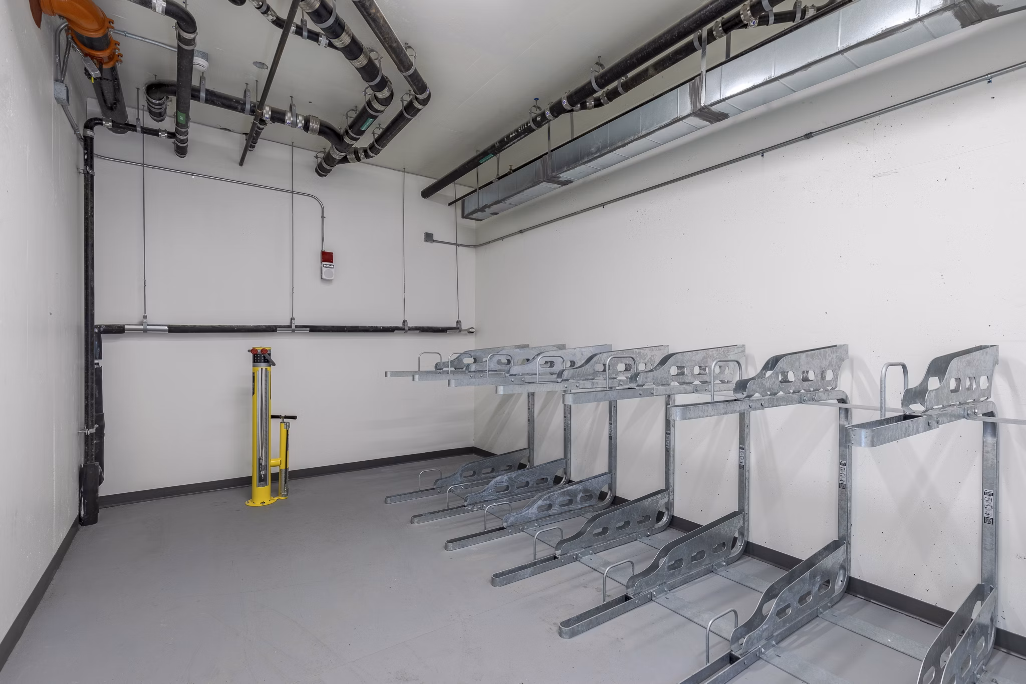 bike storage at Hale Haukani Apartments