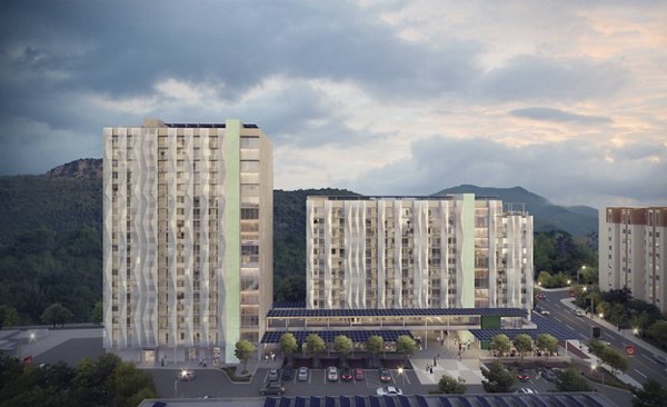 rendering for Hale Haukani Apartments