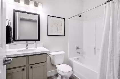 bathroom at Parc at 720 Apartments