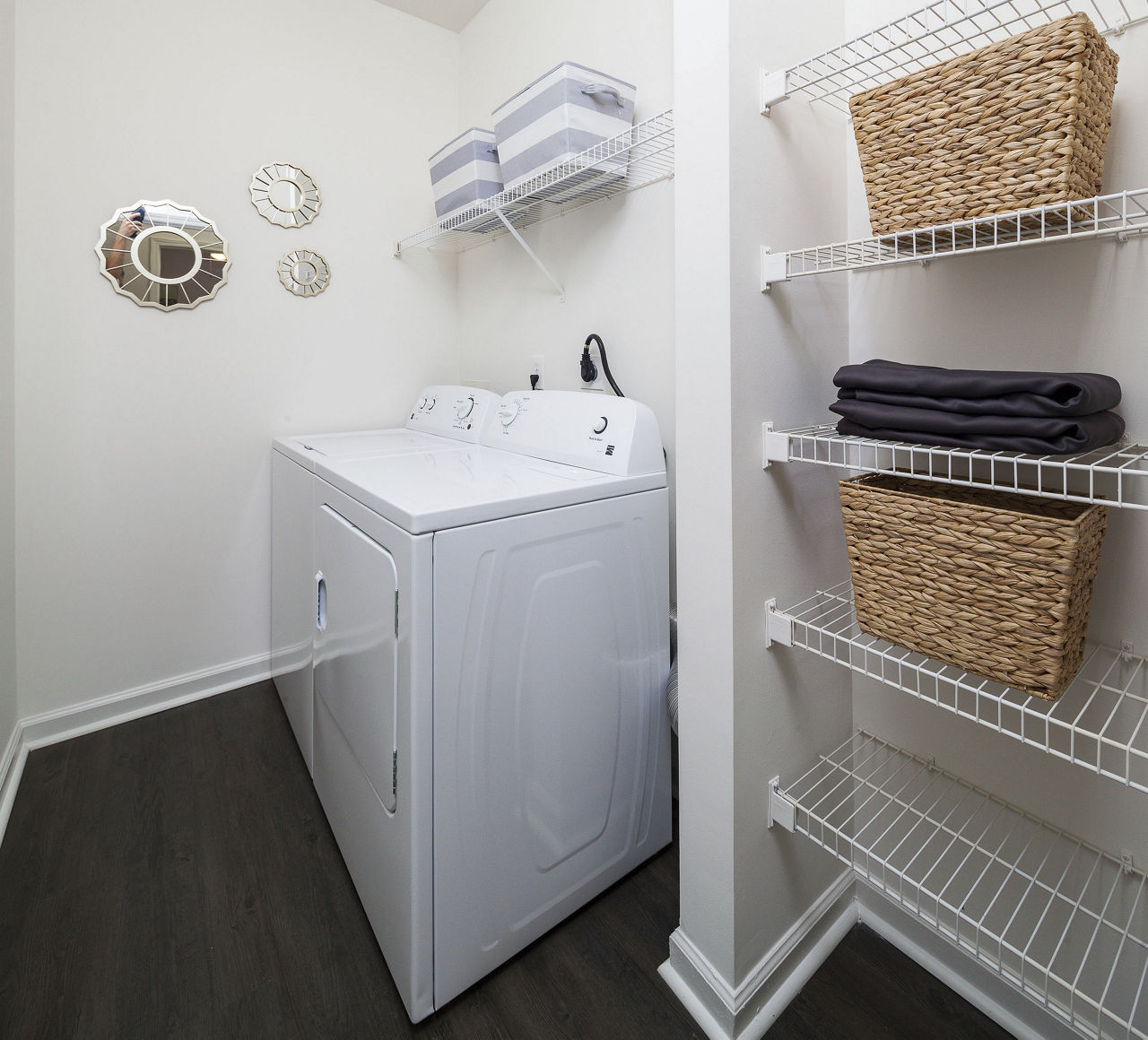 Laundry room at Avana Portico
