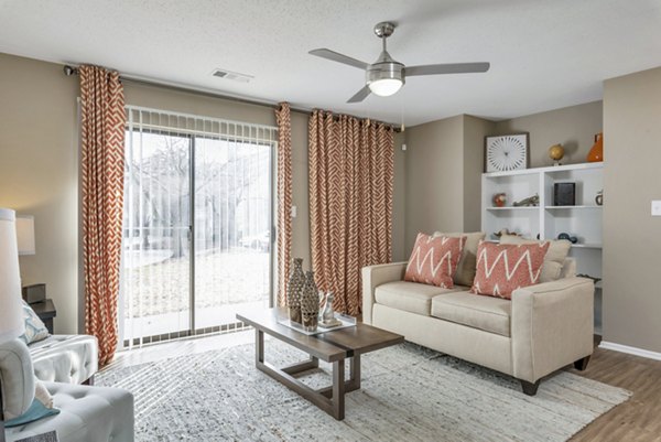 living room at Avana Matthews Apartments