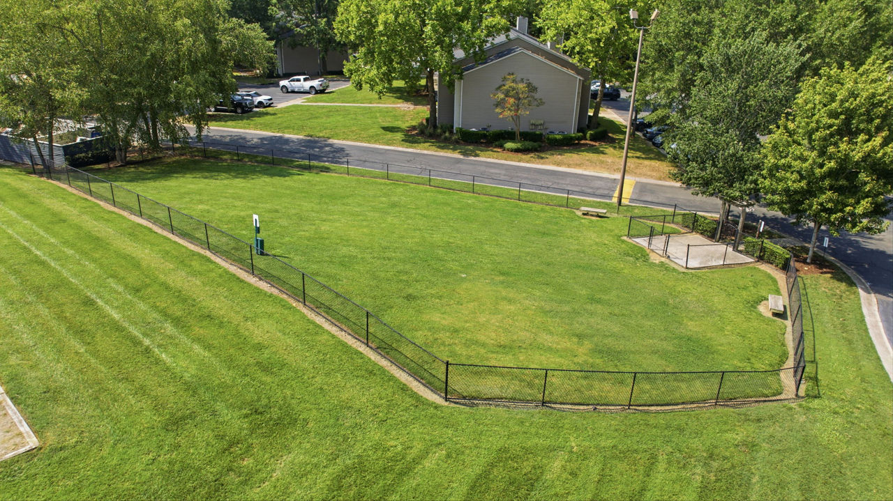 Dog park at Avana Matthews