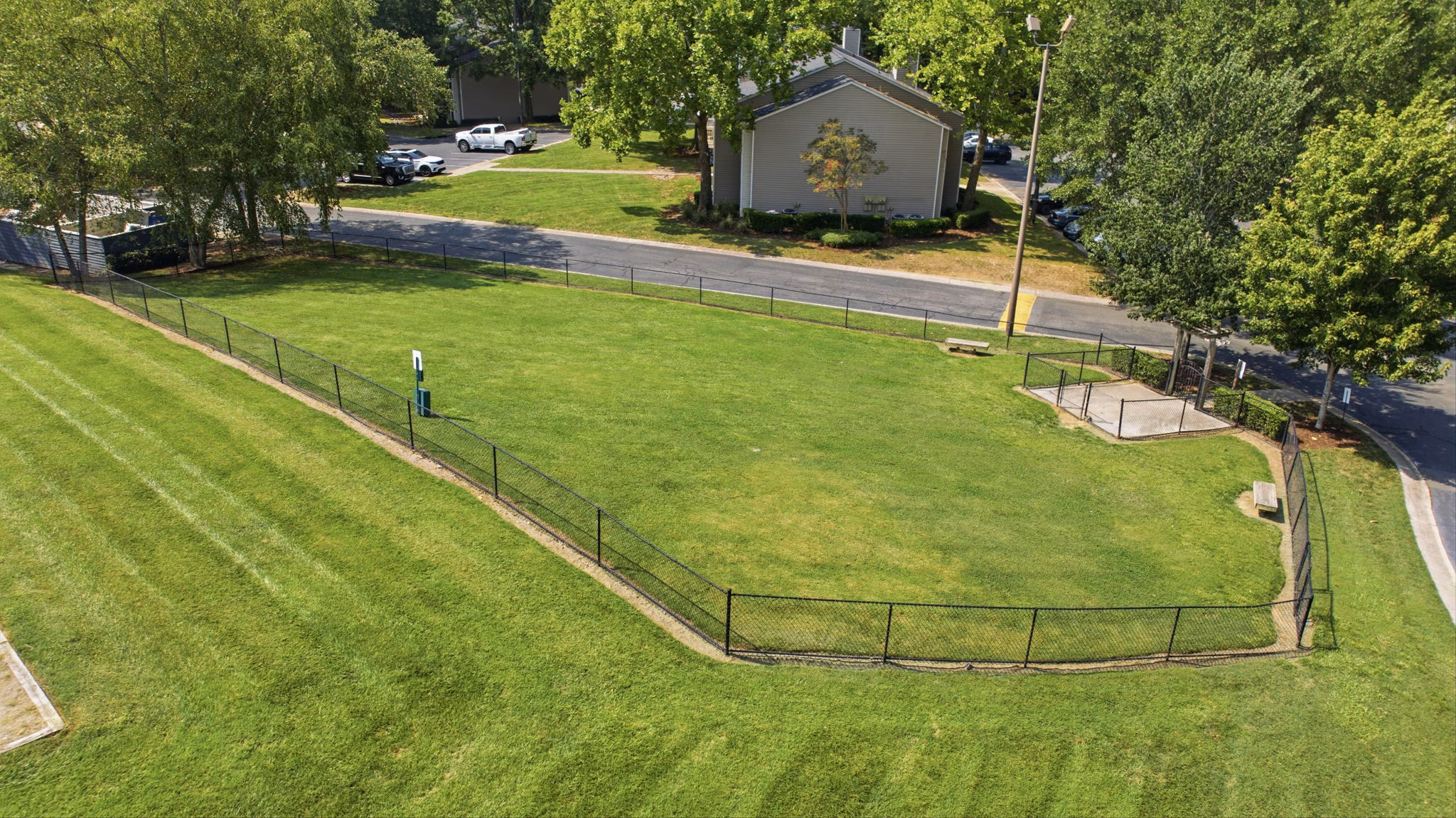 dog park at Avana Matthews Apartments