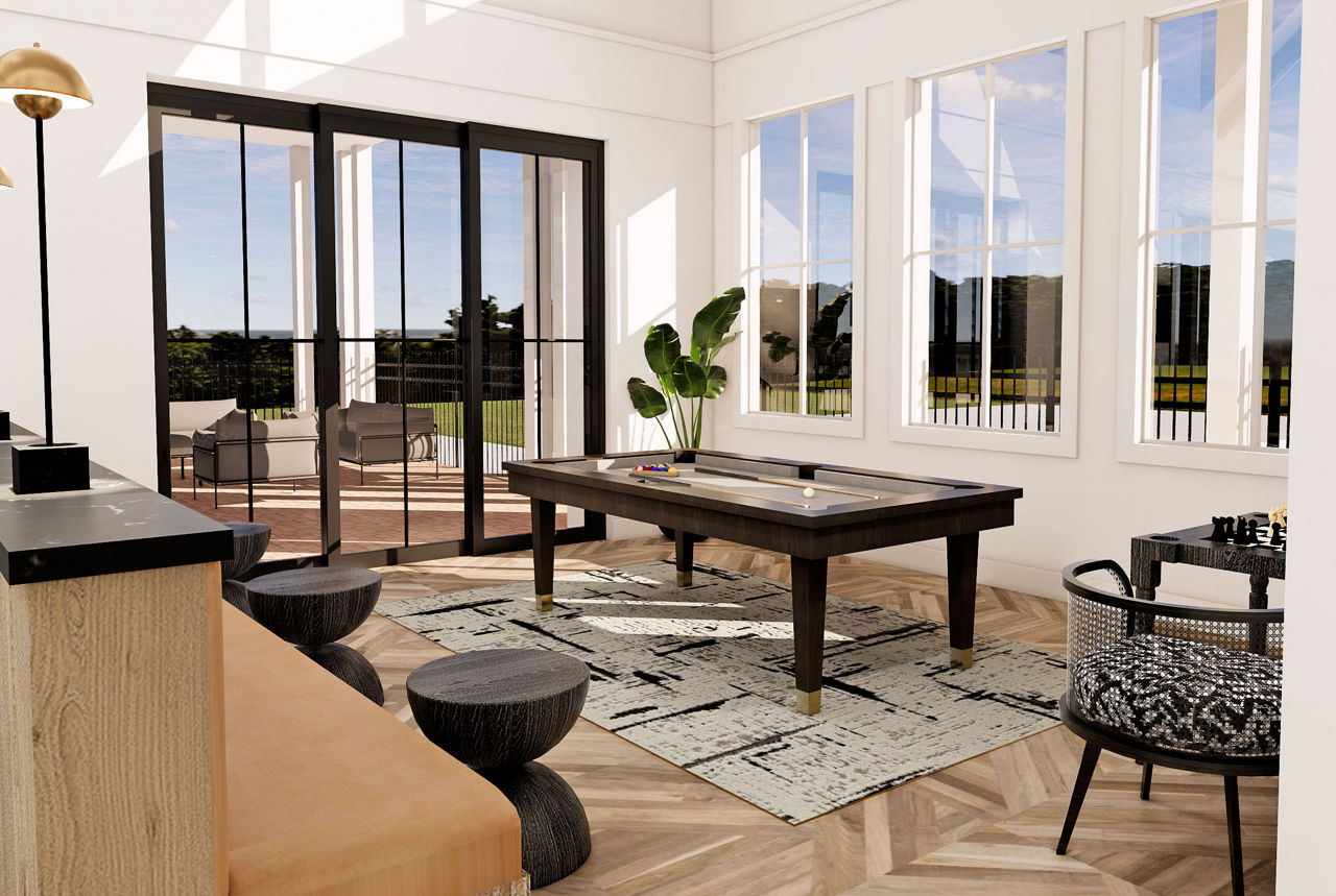 Game room at Alta Harris Farms Apartments (2 of 3)