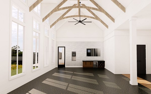 Modern fitness center with state-of-the-art equipment at Alta Harris Farms Apartments