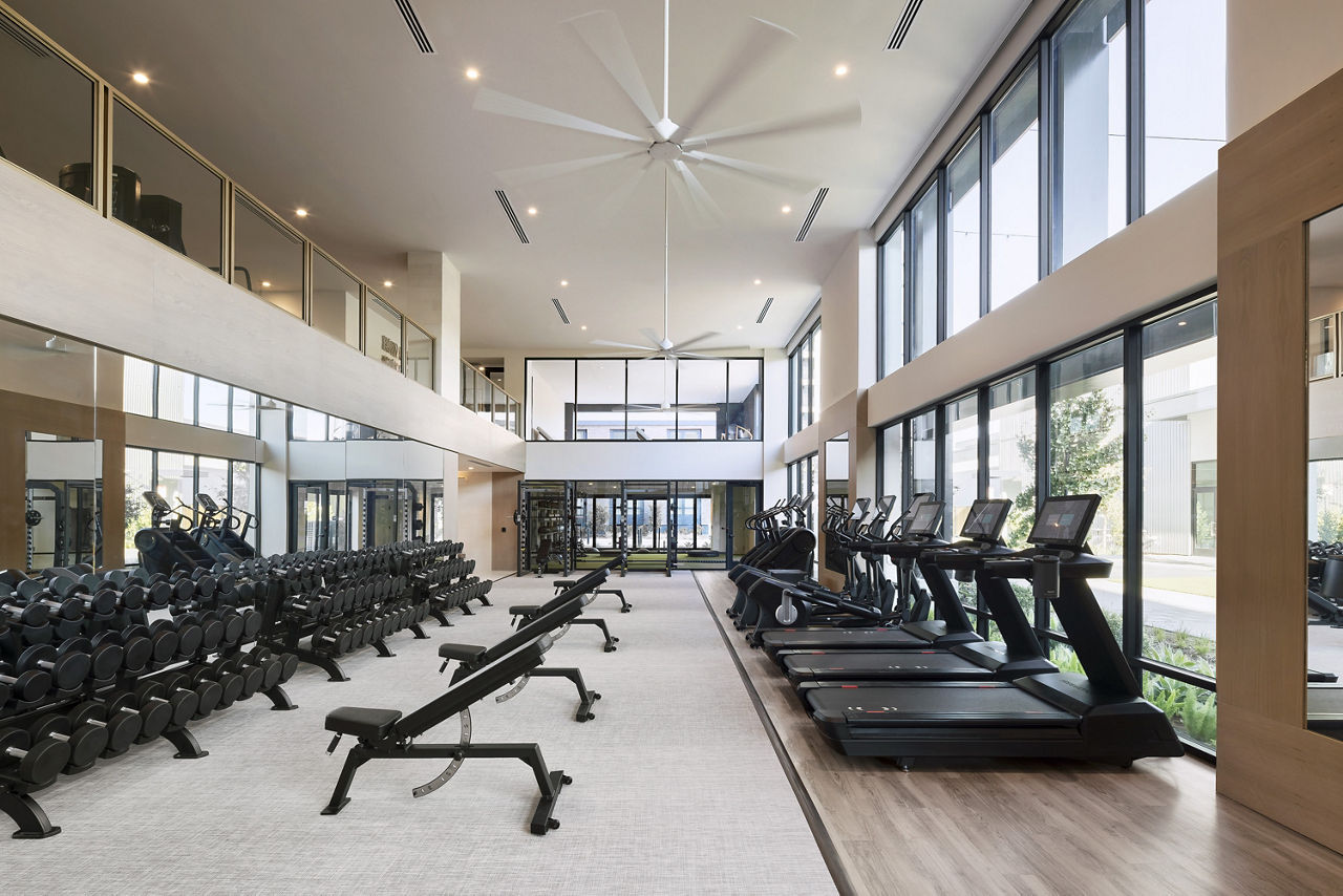 Gym at The Row At Red Hill (2 of 3)