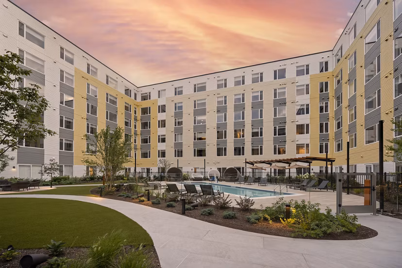 rendering for Mason Apartments