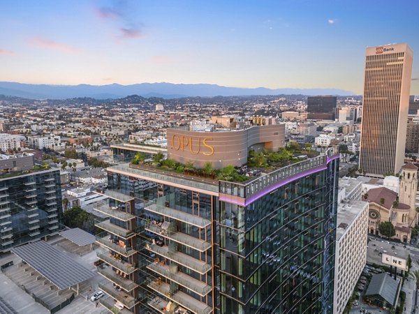 exterior at Opus LA Apartments 