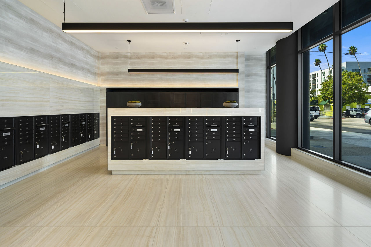 Mailroom at Opus La