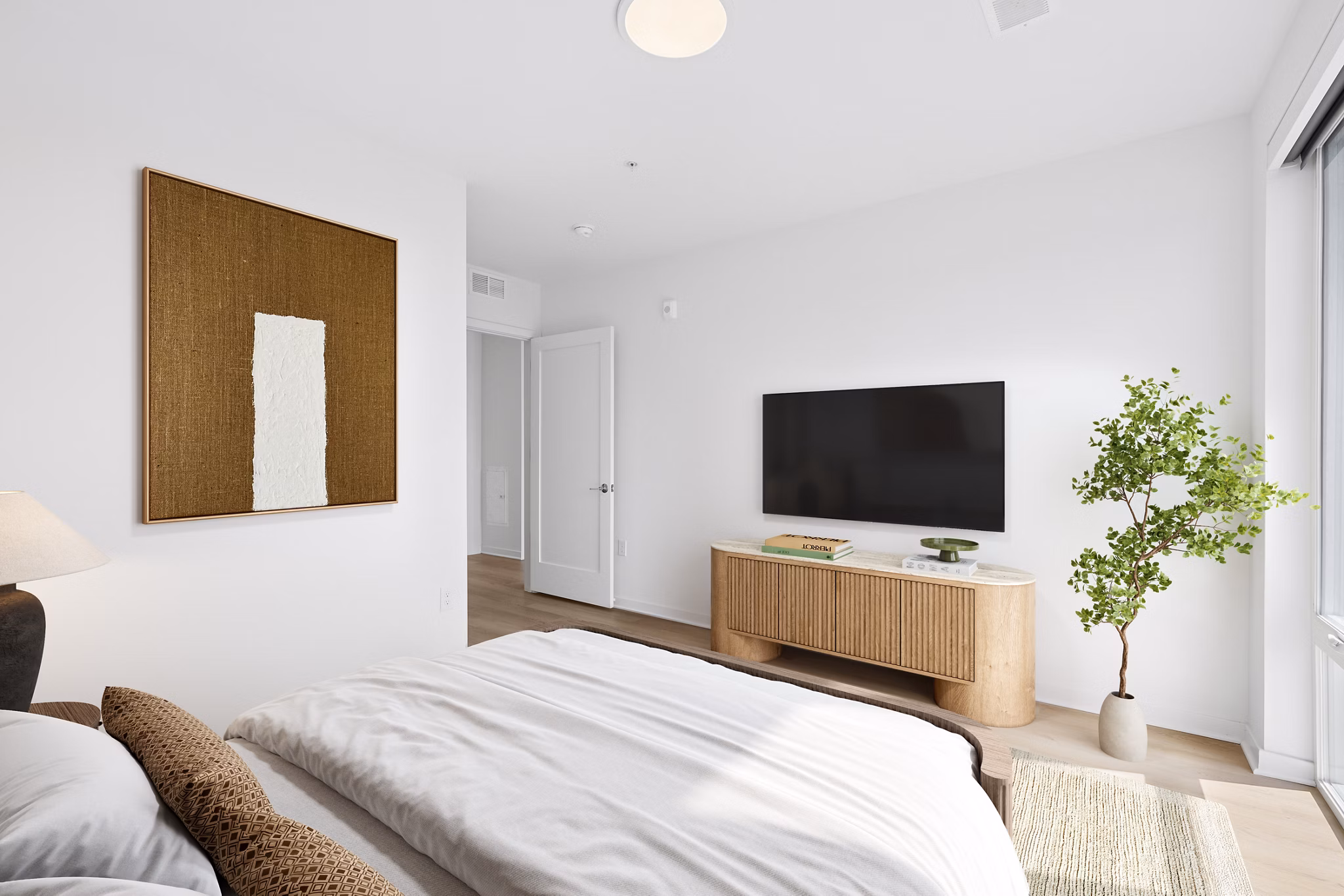 bedroom at The Glade on Laurel Apartments