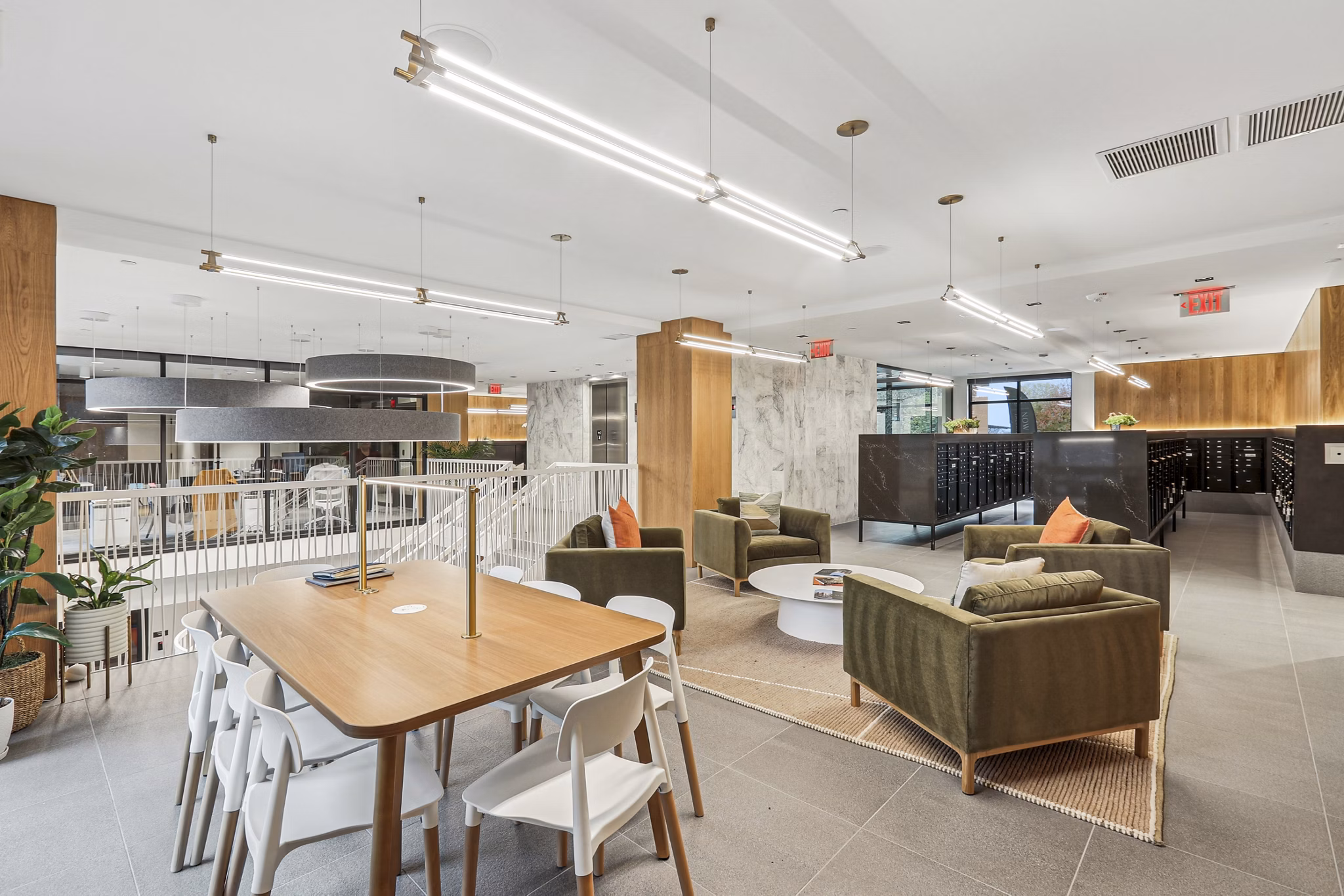 clubhouse at The Glade on Laurel Apartments 