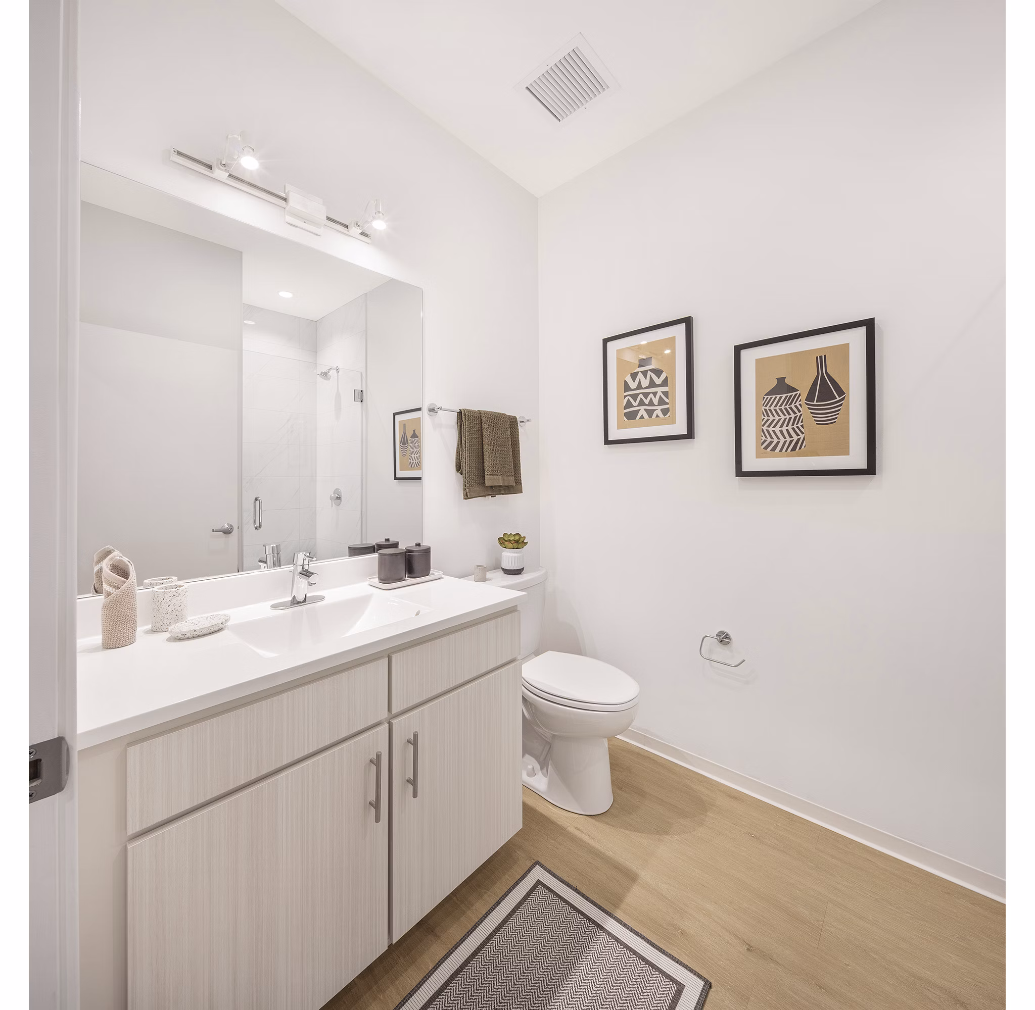 bathroom at Imprint Lofts Apartments