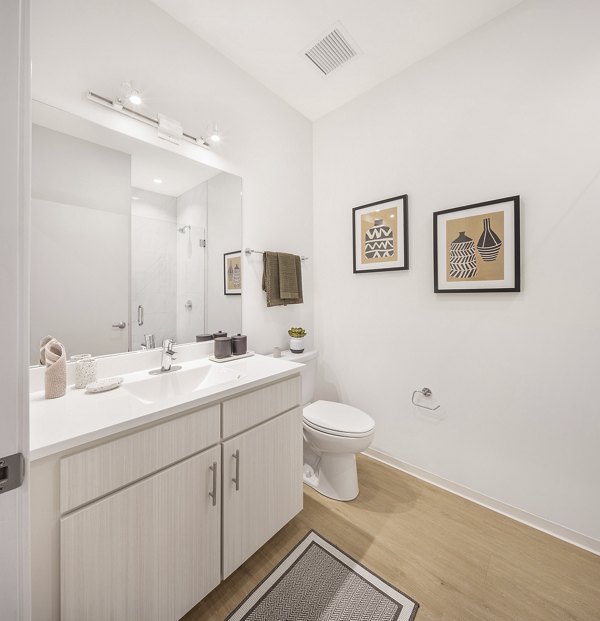 bathroom at Imprint Lofts Apartments