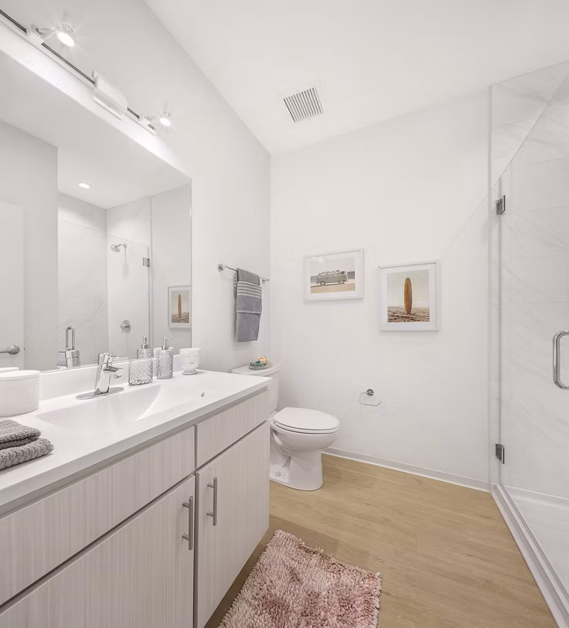 bathroom at Imprint Lofts Apartments
