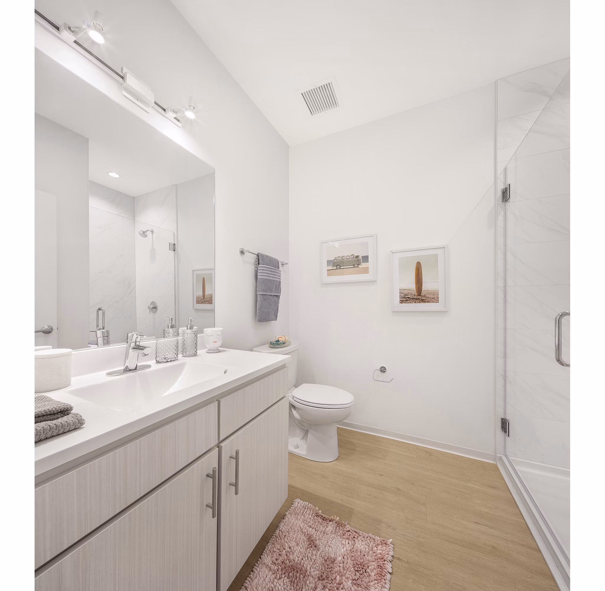 bathroom at Imprint Lofts Apartments
