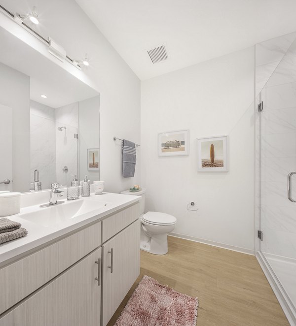 bathroom at Imprint Lofts Apartments