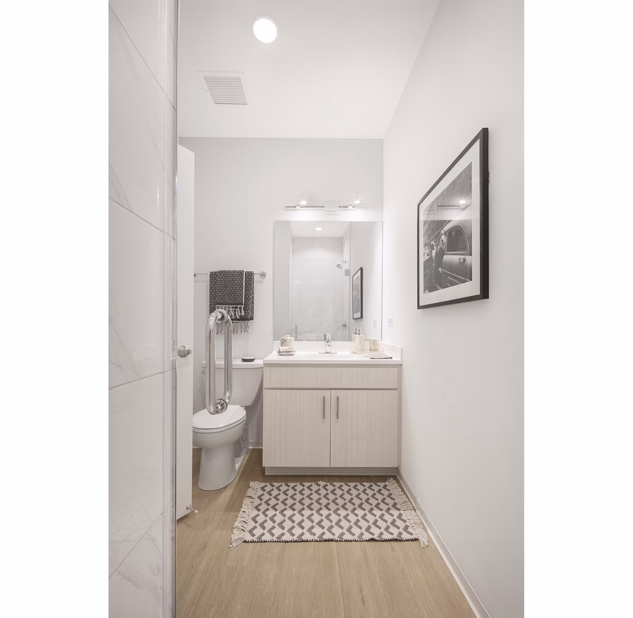 bathroom at Imprint Lofts Apartments