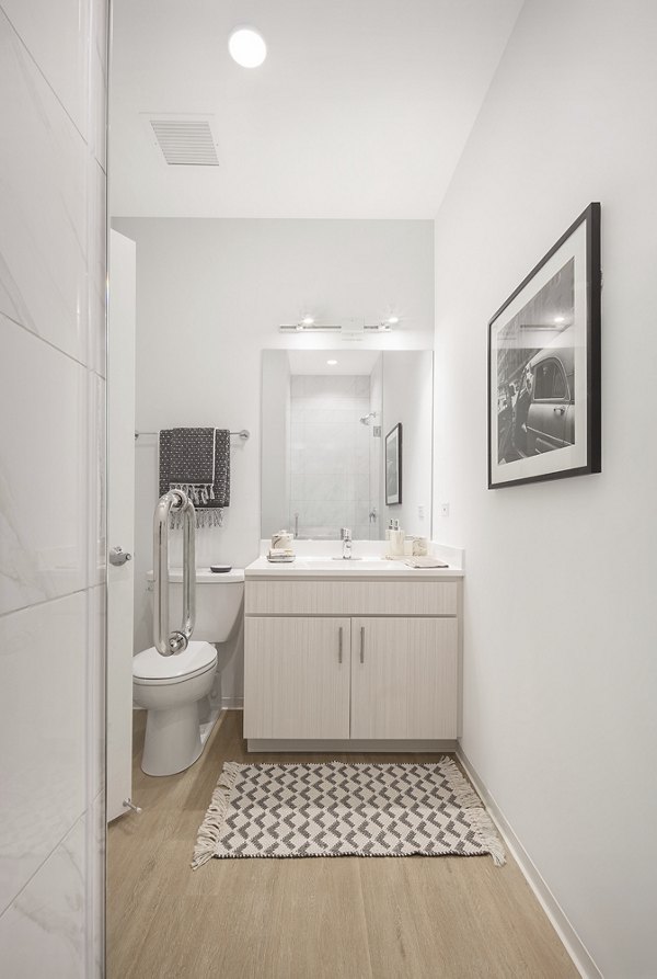 bathroom at Imprint Lofts Apartments