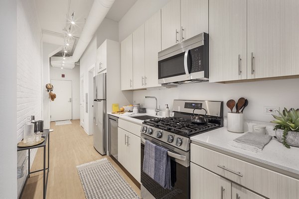 kitchen at Imprint Lofts Apartments