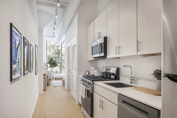 kitchen at Imprint Lofts Apartments