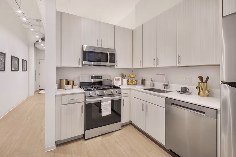 kitchen at Imprint Lofts Apartments