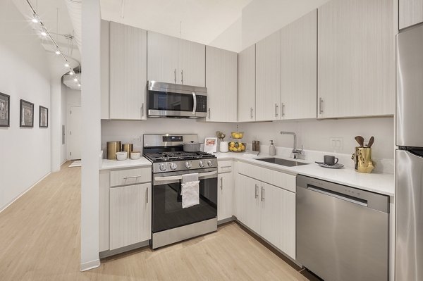 kitchen at Imprint Lofts Apartments