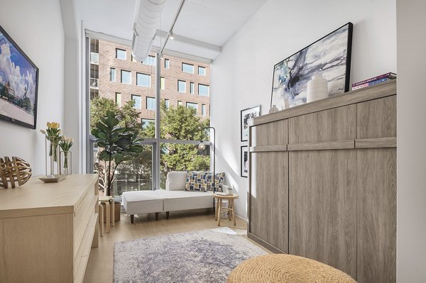 living room at Imprint Lofts Apartments