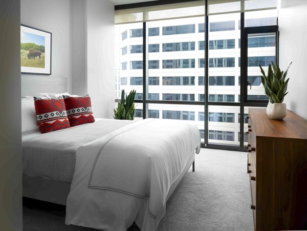 bedroom at Astra Tower Apartments 