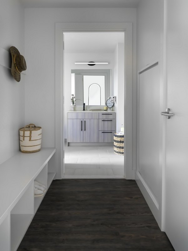 bathroom at Astra Tower Apartments