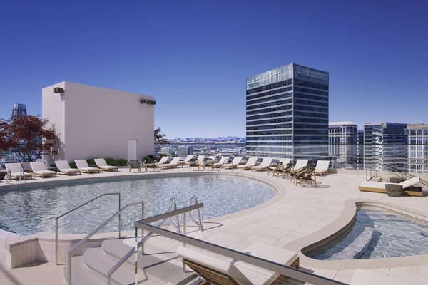 pool at Astra Tower Apartments 