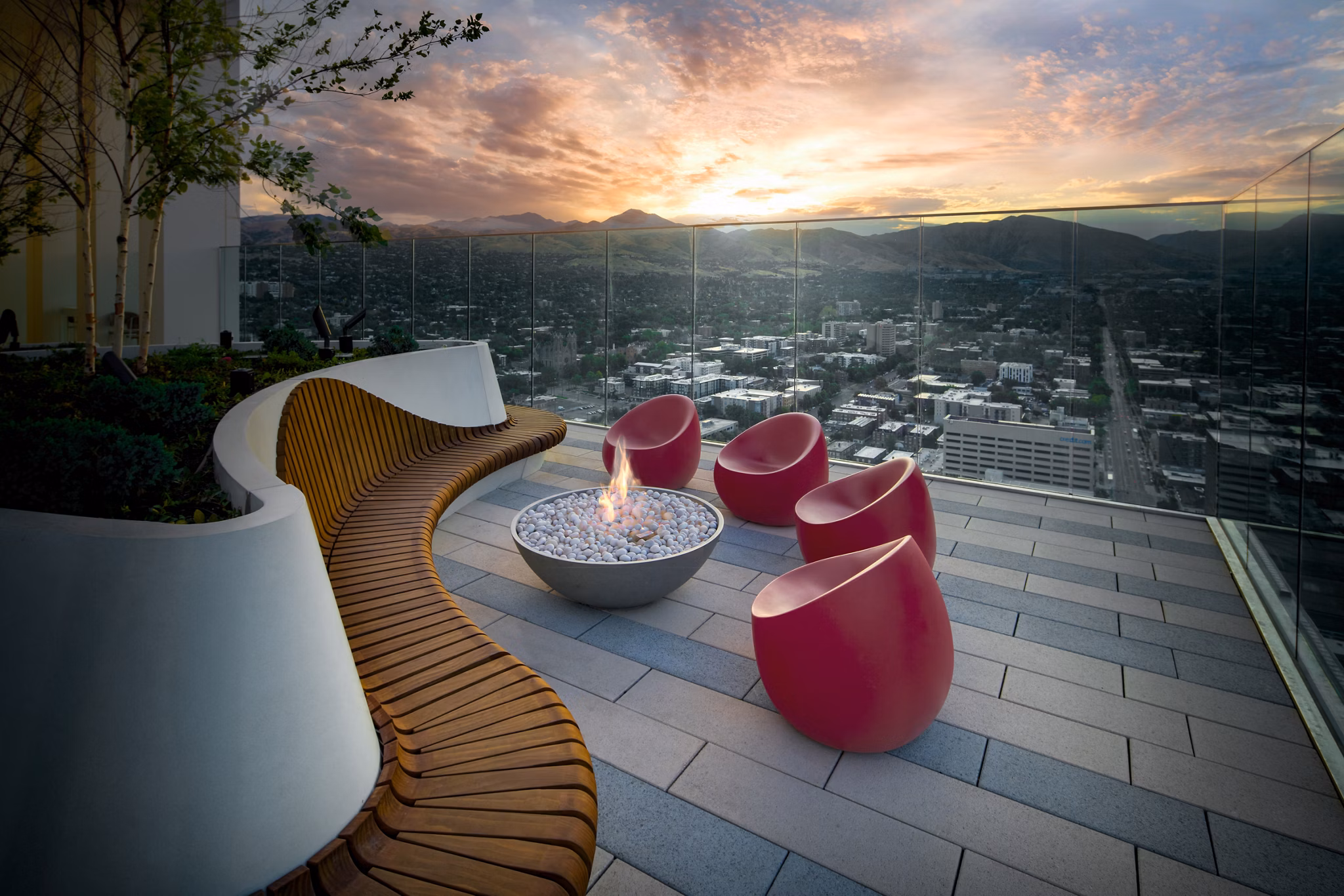 rendering at Astra Tower Apartments