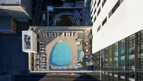 view at Astra Tower Apartments