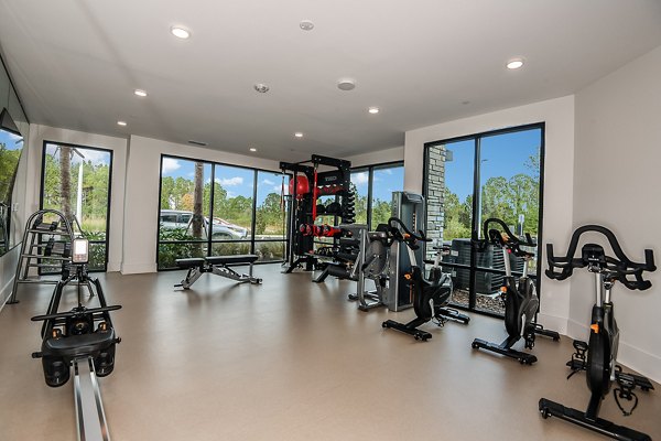 fitness center at Encore Narcoossee Apartments 