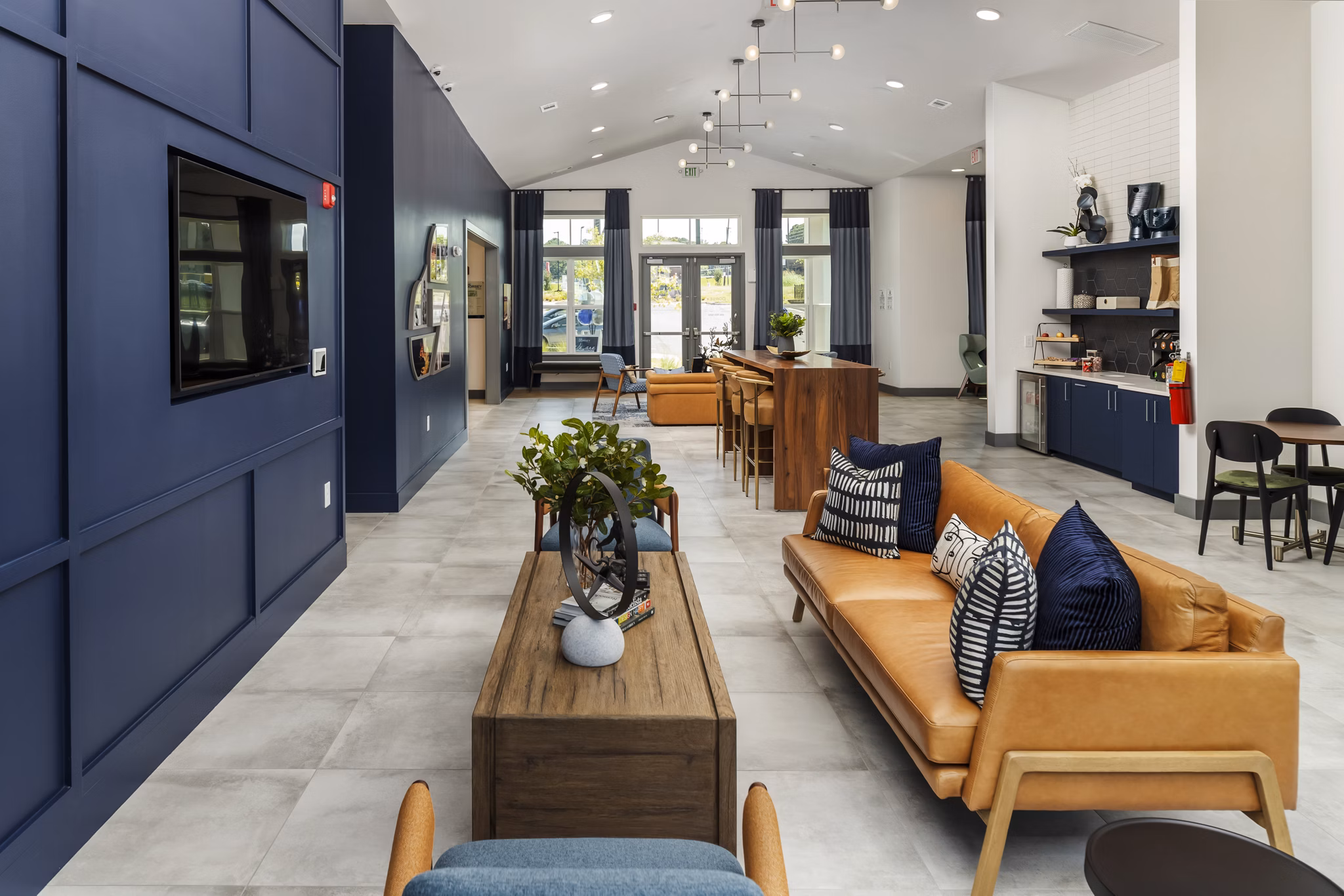 clubhouse at The Dorsey by Alta Apartments