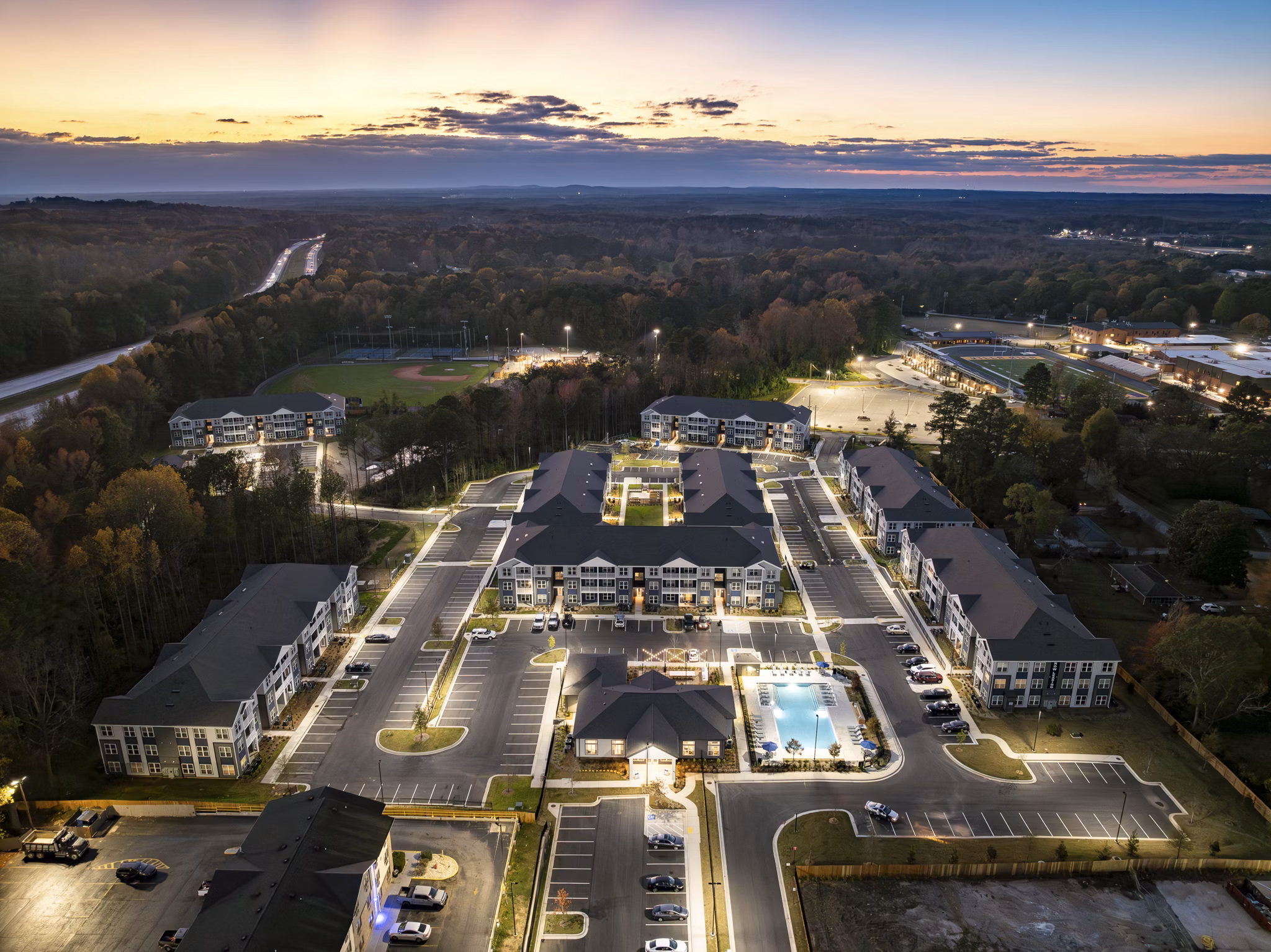 view at The Dorsey by Alta Apartments
