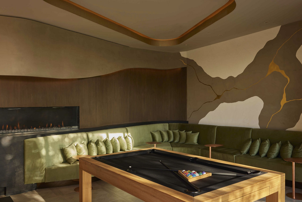 Game room at Alloy