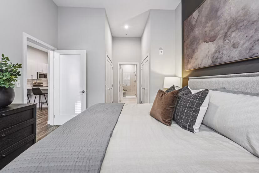 bedroom at The Quill by Alta Apartments
