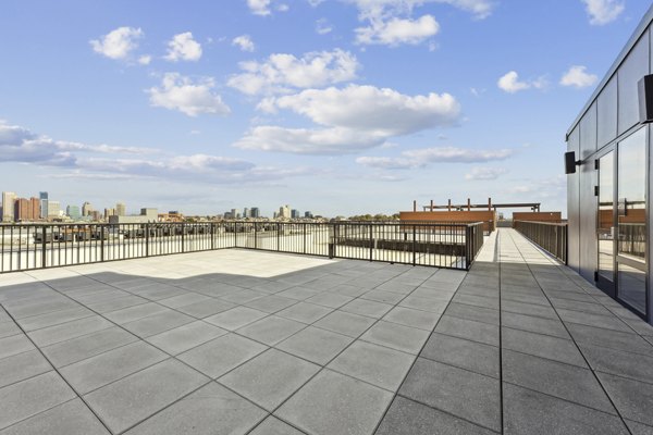 patio at The Quill by Alta Apartments