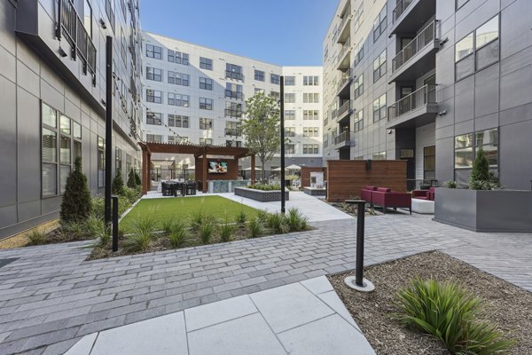 recreational area at The Quill by Alta Apartments