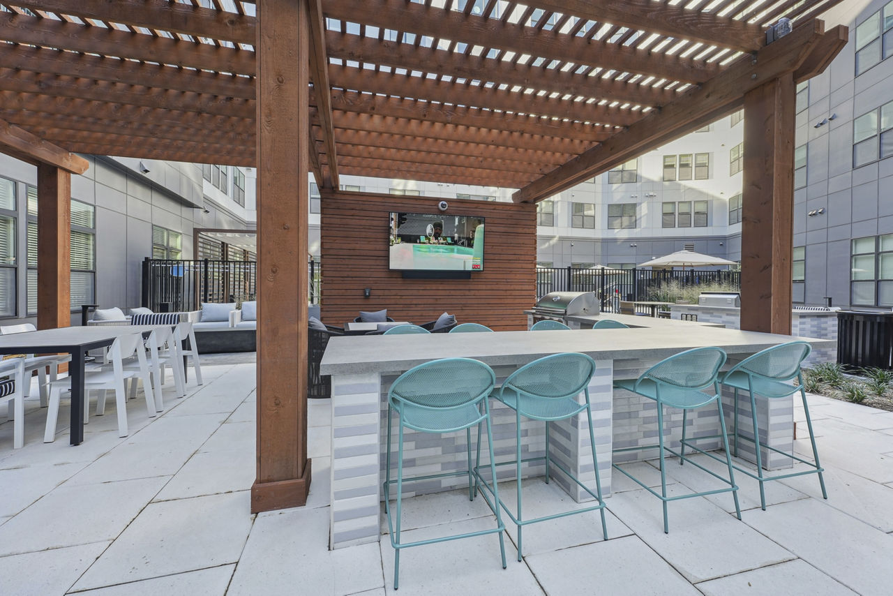 Grill area at The Quill By Alta (1 of 2)