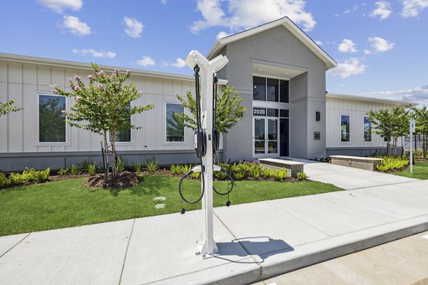 Electric vehicle charging station at Alta Grandway Apartments