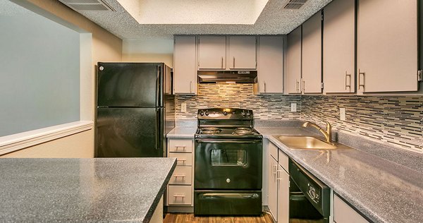 kitchen at Wood Hollow Apartments