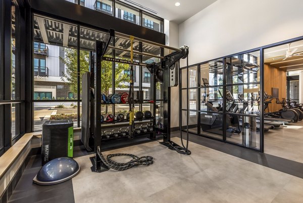 fitness center at Broadstone Riva Apartments 