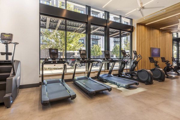 fitness center at Broadstone Riva Apartments 